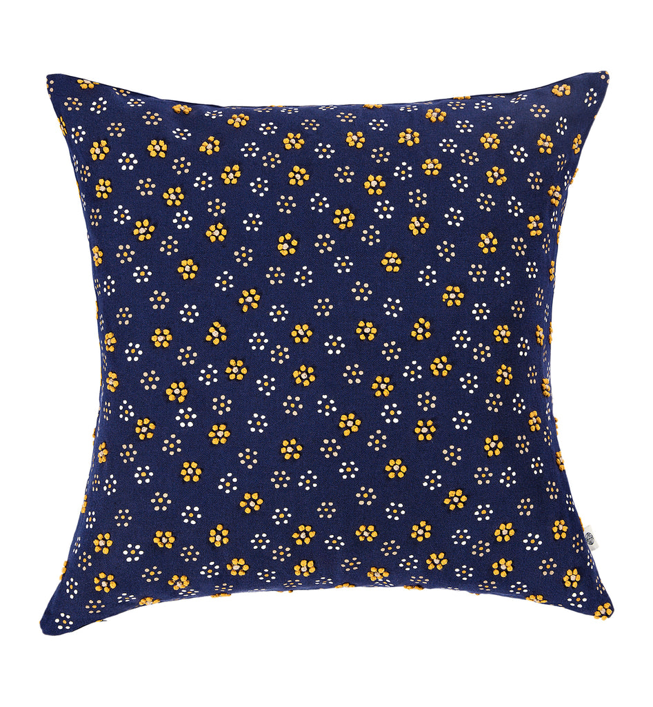 Leela velvet hotsell flower throw pillow