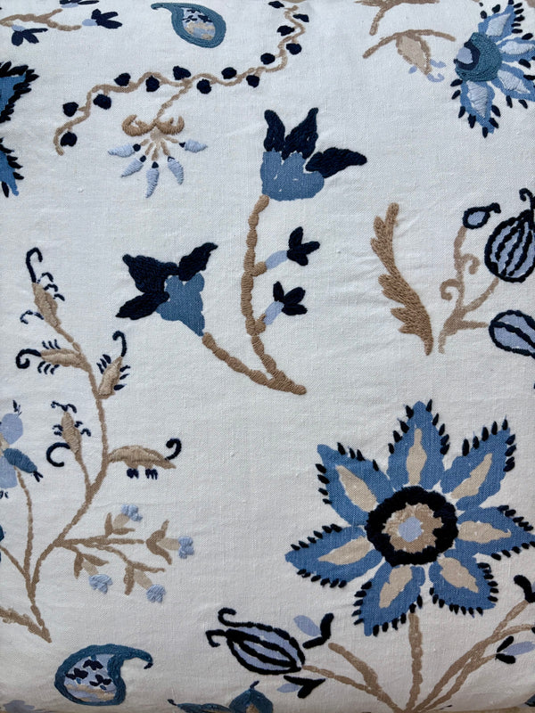 Carmel Floral Square Throw Pillow