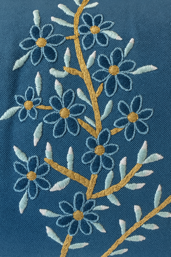 Emery Floral Lumbar Throw Pillow