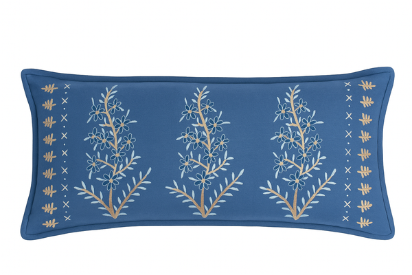 Emery Floral Lumbar Throw Pillow