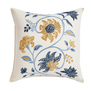 Kinsley Floral Square Throw Pillow